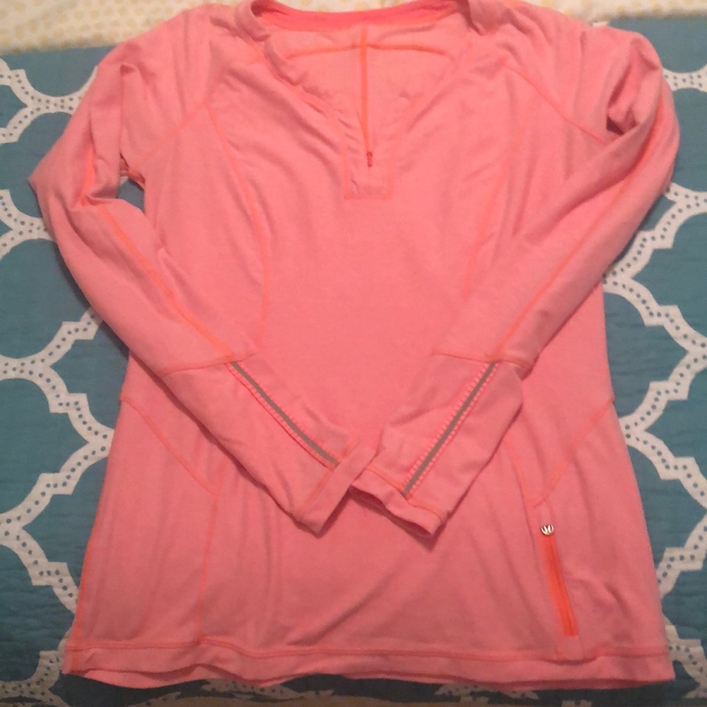 Lululemon front zip pullover.